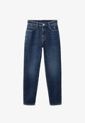 Mango Mom Jeans - dark blue
