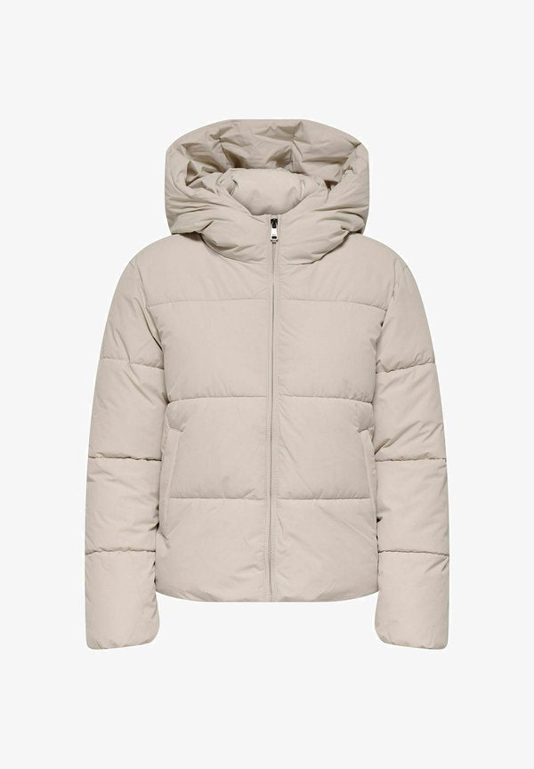 ONLY Puffer ONLJUTA Puffer - Winter jacket - pumice stone