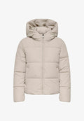 ONLY Puffer ONLJUTA Puffer - Winter jacket - pumice stone