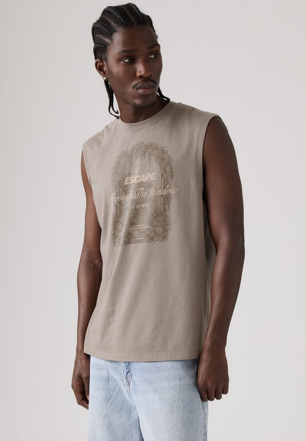 Levi's® MUSCLE TANK - Top - chateau grey