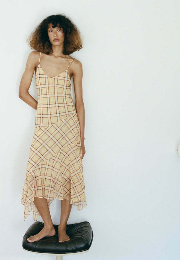 Mango ADULT - Day dress - light yellow