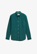 TOM TAILOR REGULAR FIT MIT BRUSTTASCHE - Shirt - jasper green