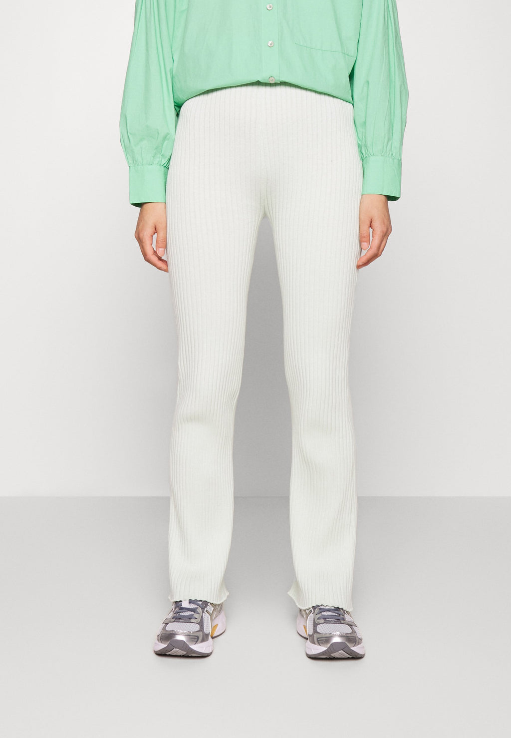 Glamorous Petite SLIM TROUSERS WITH SLIGHT FLARE