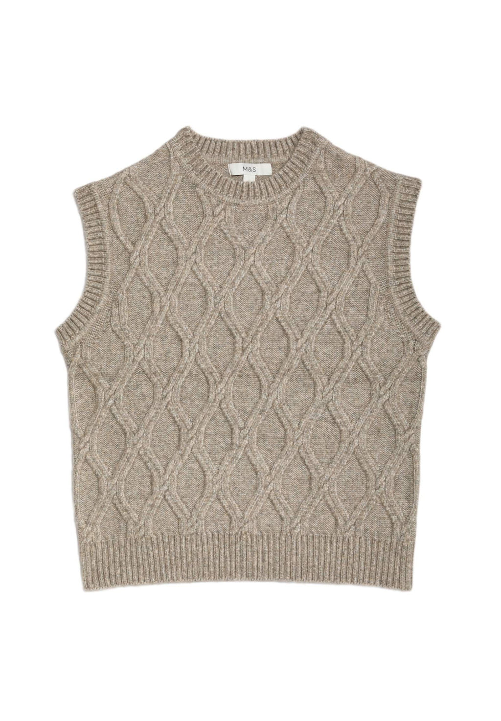 Marks & Spencer TEXTURED KNITTED VEST