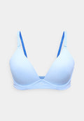 Puma WOMEN SOFT PADDED BRA - Triangle bra - light blue