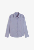 Tommy Hilfiger Button-down blouse - blue/burgundy