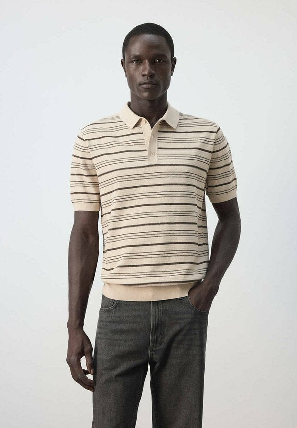 Mango ADULT - Polo shirt - beige