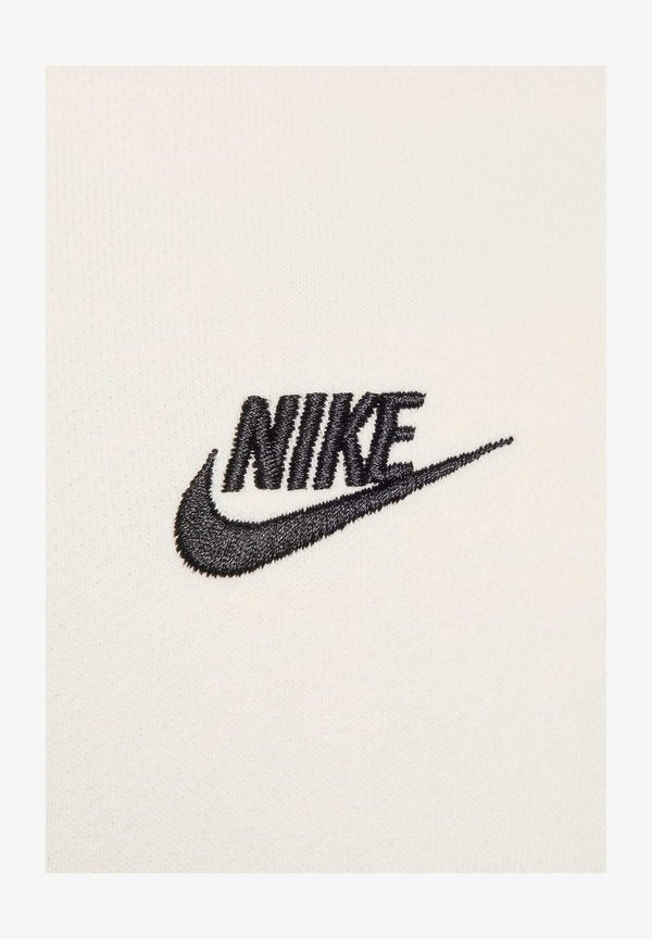 Nike Sportswear M NK CLUB FT PO HOODIE - Hoodie - sail sail black