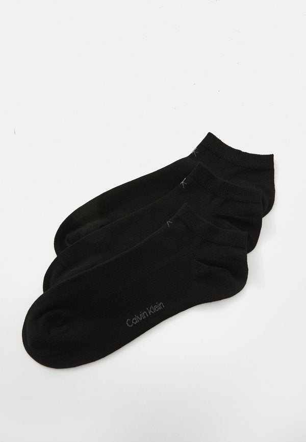 Calvin Klein Underwear WOMEN 3 PACK - Sneaker socks - black