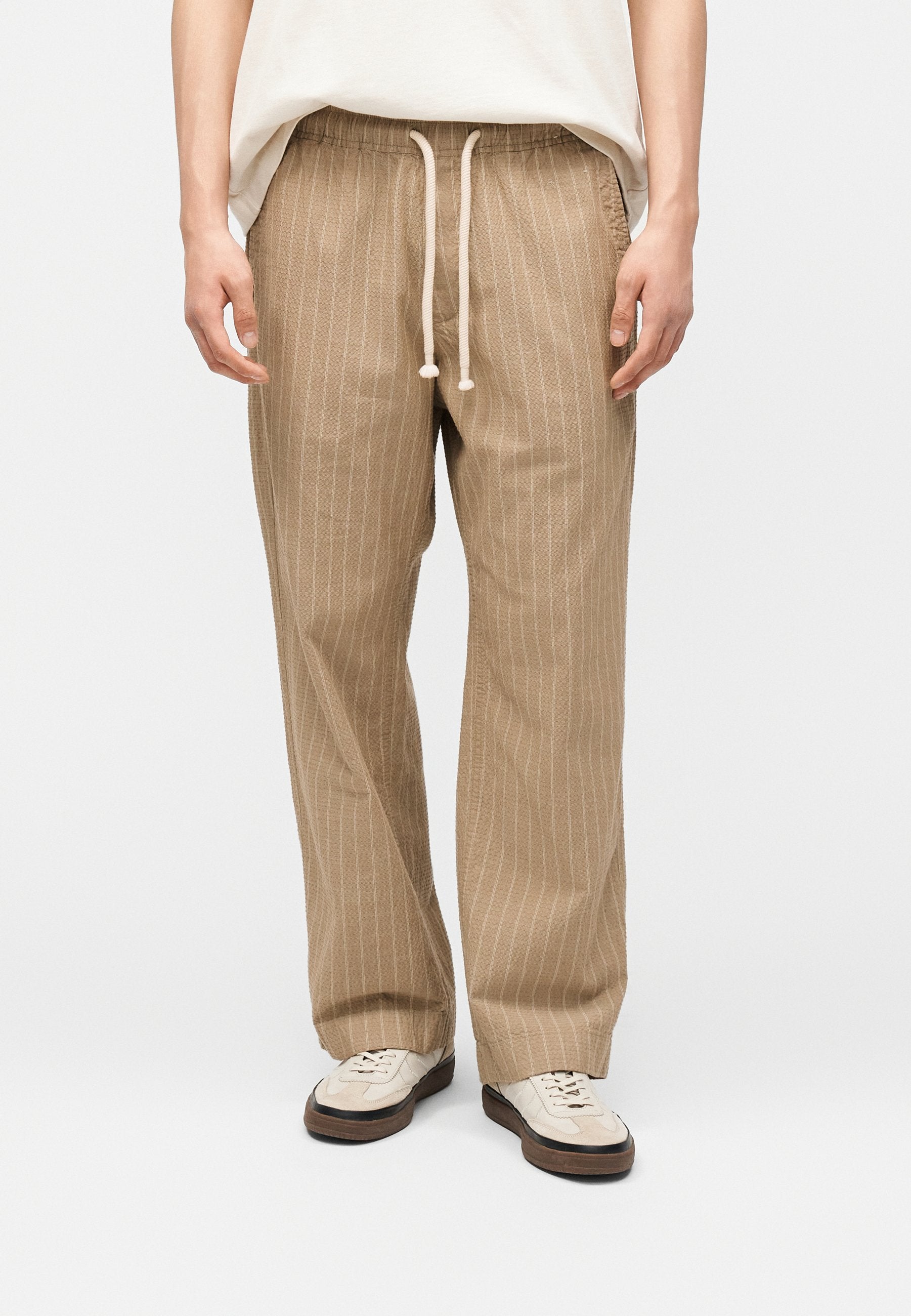 Abercrombie & Fitch BAGGY GETAWAY BEACHY PULL ON BREEZY SEERSUCKER