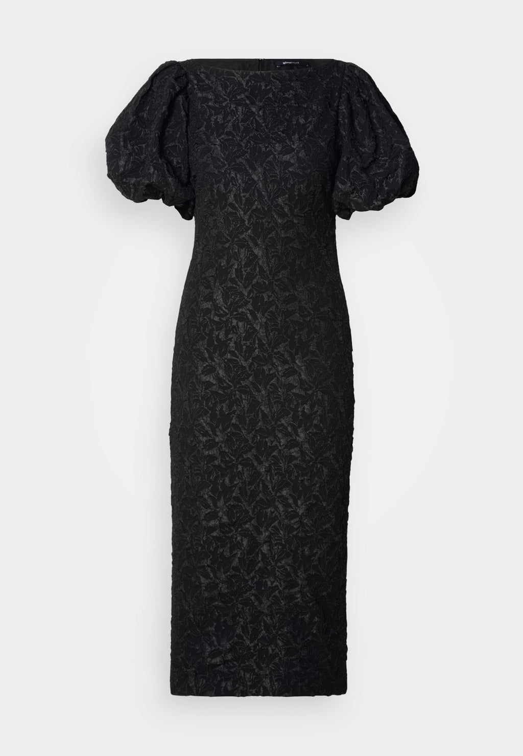 Gina Tricot PUFF SLEEVE MIDI DRESS