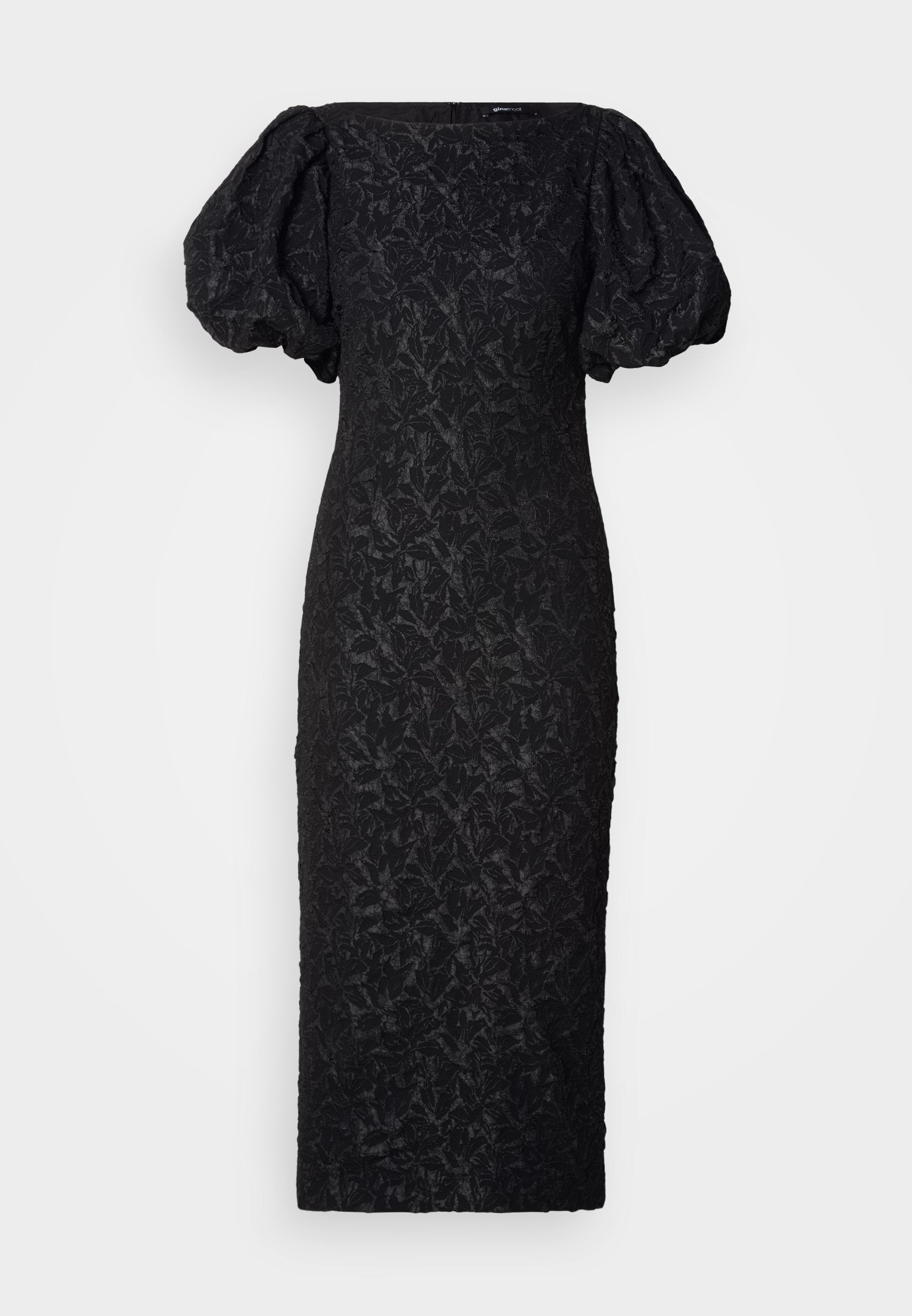 Gina Tricot PUFF SLEEVE MIDI DRESS