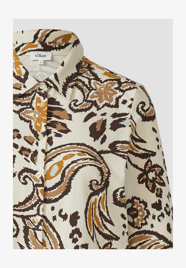 s.Oliver Button-down blouse - creme