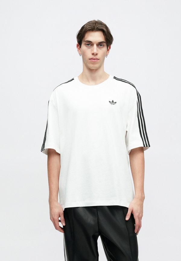 adidas Originals 3S TEE - Print T-shirt - white