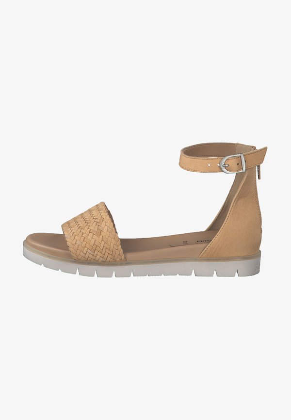 s.Oliver Wedge sandals - desert