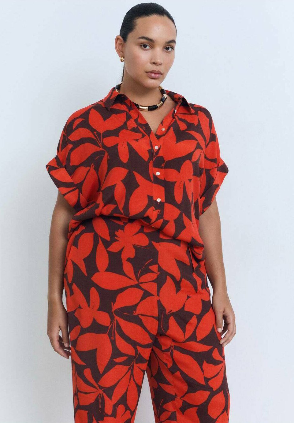 Mango FLOWY PRINTED