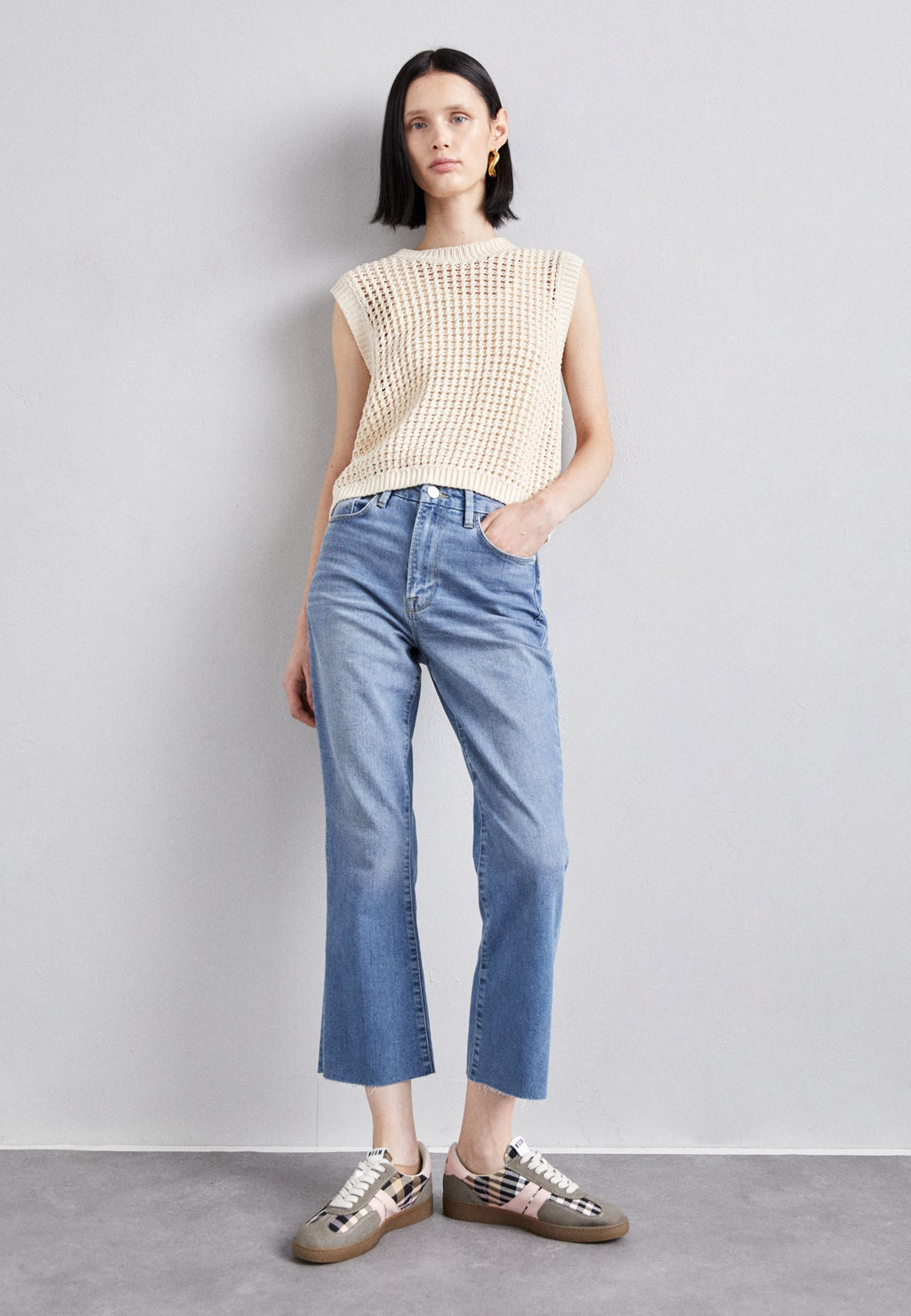 FRAME SUPER HIGH CROP MINI BOOT