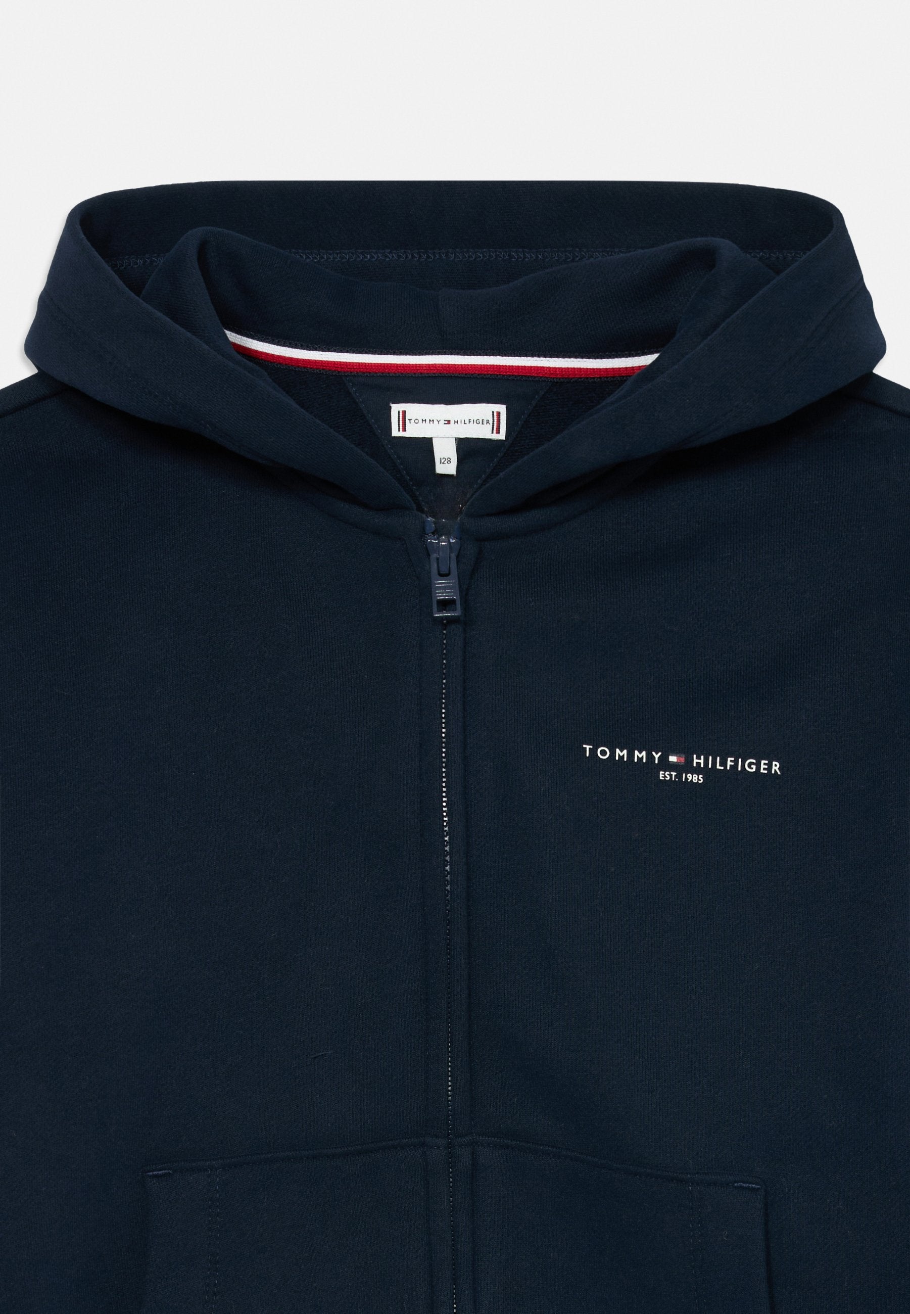 LOGO BRUSHED FLEECE ZIP-THRU HOODY Media 3