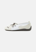Puma SPEEDCAT NOVA - Ankle strap ballerina shoes - vapor gray/matte bronze