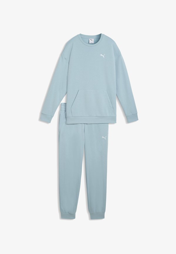 Puma SET - Tracksuit - seafoam