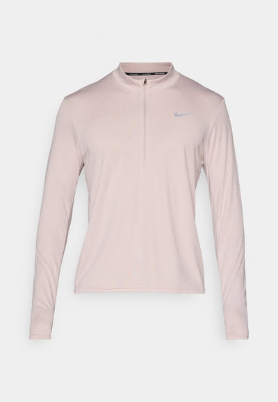 Nike Performance PACER TOP - Long sleeved top - moon particle/reflective silver-coloured