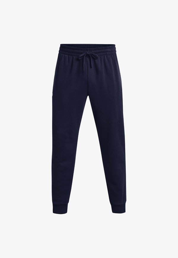 Under Armour RIVAL FLEECE - Tracksuit bottoms - midnight navy
