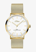 s.Oliver CLASSIC TIME - Watch - gold-coloured