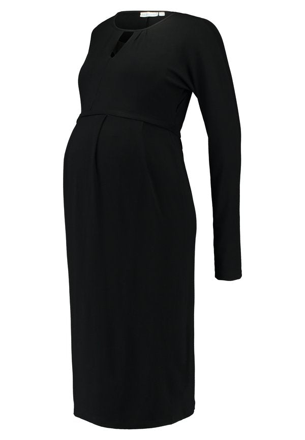 JoJo Maman Bébé KEYHOLE PLEAT DRESS