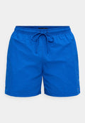 Tommy Hilfiger FLAG EMBROIDERY MID LENGTH SWIM SHORTS - Swimming shorts - regal blue
