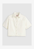 Levi's® LOGAN SS DENIM SHIRT - Button-down blouse - truth slip