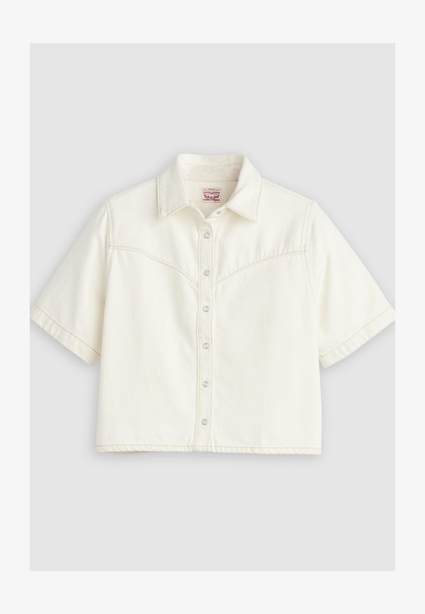 Levi's® LOGAN SS DENIM SHIRT - Button-down blouse - truth slip