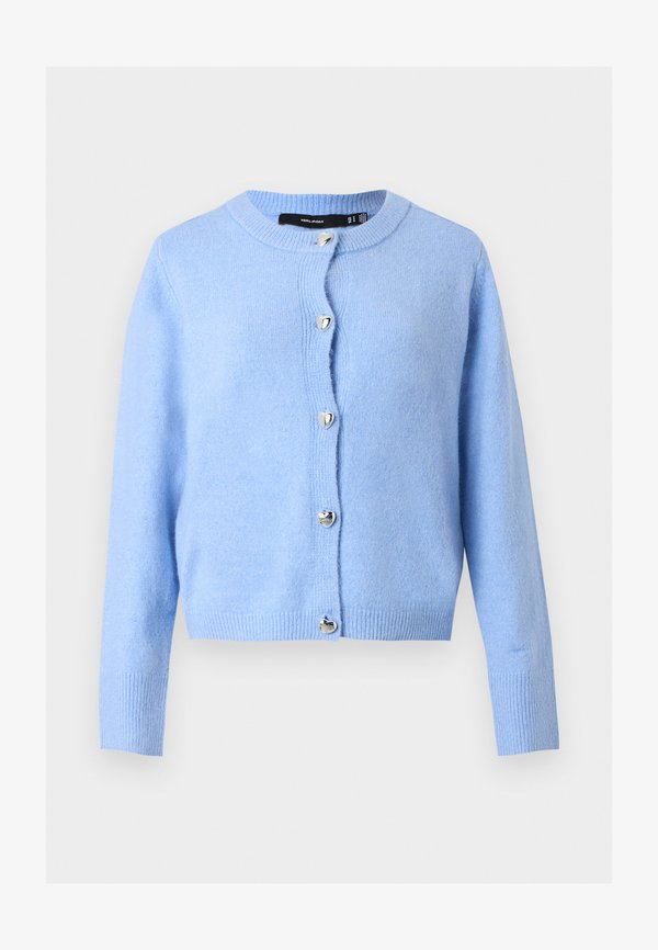 Vero Moda VMFIONA - Cardigan - brunnera blue melange