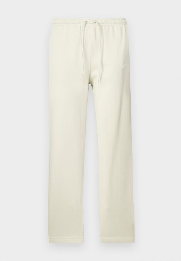 Nike Sportswear M NK CLUB FT OH PANT - Tracksuit bottoms - khaki/white