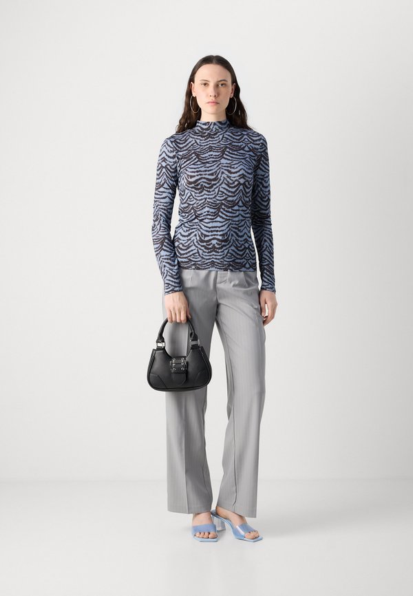 Scotch & Soda ALL OVER PRINTED MOCK NECK LONG SLEEVE