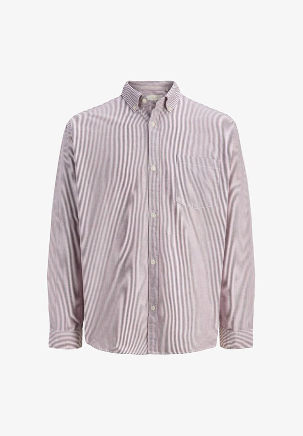 Jack & Jones Oxford Oxford Plus Size - Shirt - cabernet