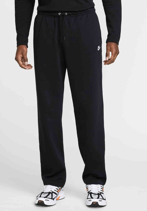 Nike Sportswear M NK CLUB FT OH PANT - Tracksuit bottoms - black black white