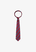 Bershka STRIPED - Tie - bordeaux