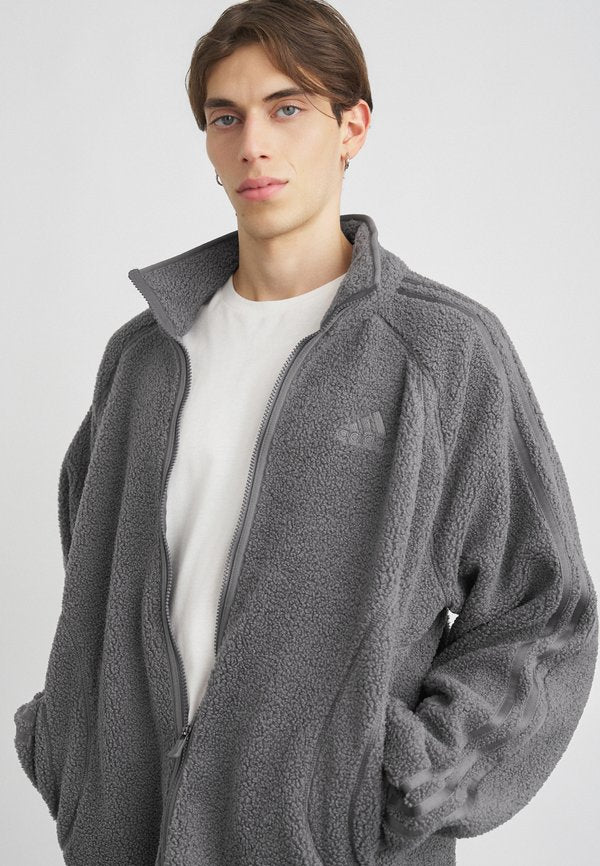 adidas Originals Fleece jacket - grey strata