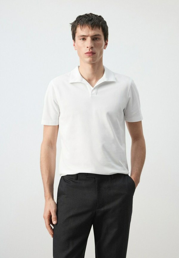 Mango Polo shirt - white