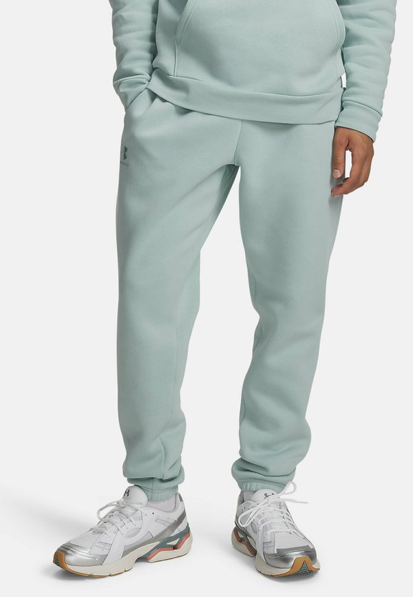 Under Armour ICON FLEECE - Tracksuit bottoms - enamel blue
