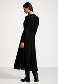 Polo Ralph Lauren SILK-BLEND BLOUSON DRESS