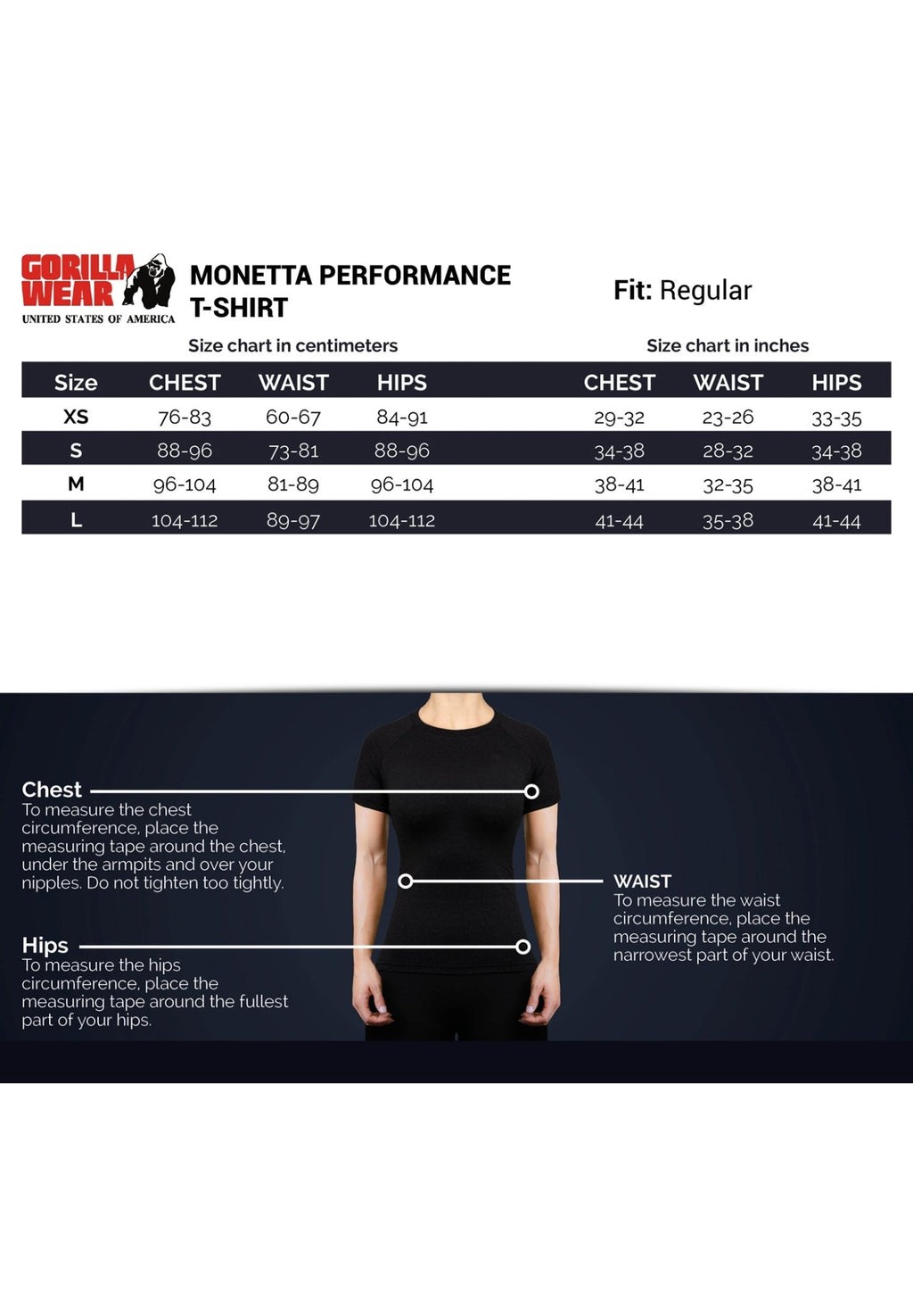 Gorilla Wear MONETTA PERFORMANCE