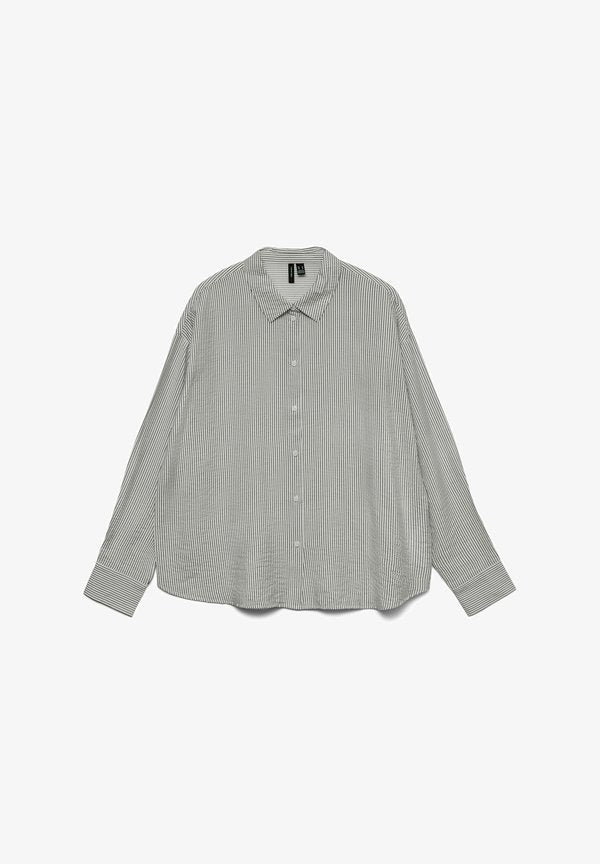 Vero Moda VMKAJA - Button-down blouse - snow white