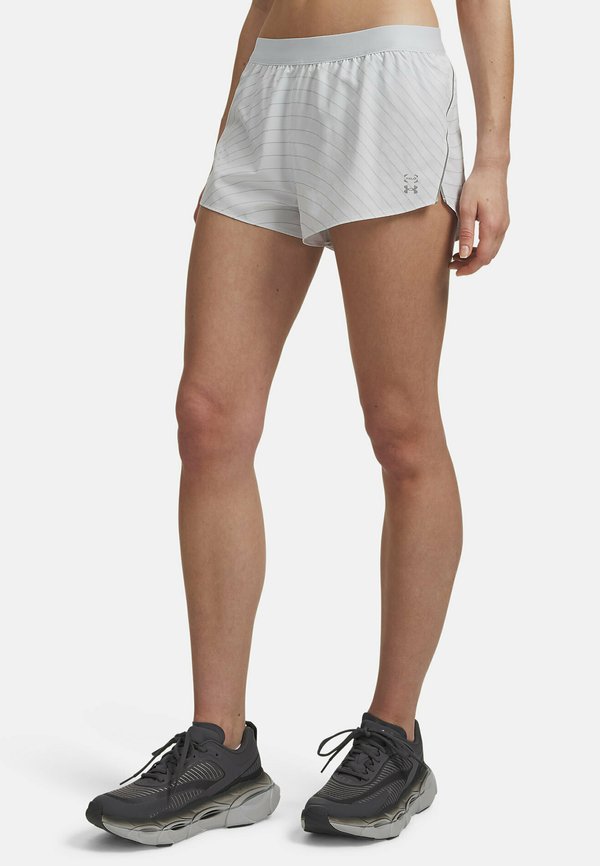 Under Armour HALO RUN REFLECTIVE - Sports shorts - distant gray