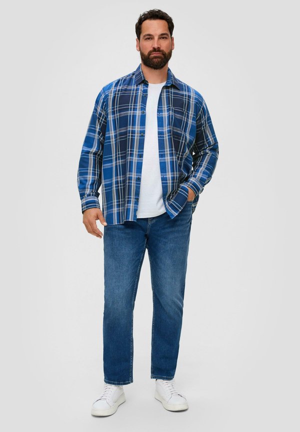 s.Oliver Shirt - ozeanblau