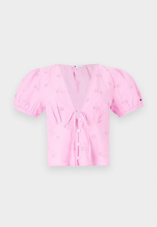 Tommy Jeans TIE FRONT BRODERIE