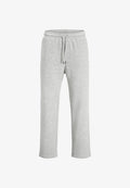 Jack & Jones JPSTKANE BRADLEY UNCUFFED SWT PANTS NOOS - Tracksuit bottoms - light grey melange