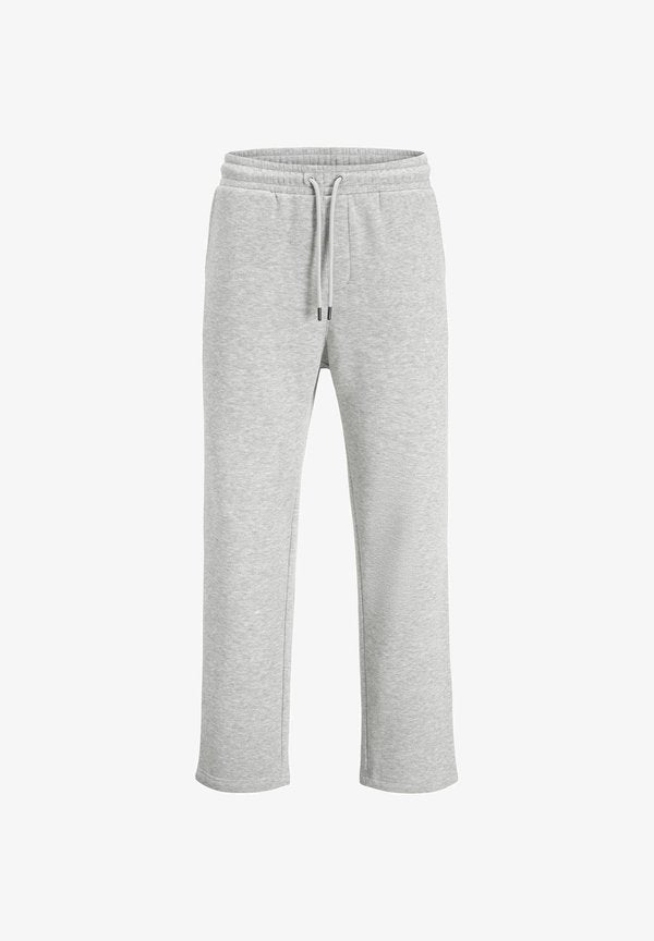Jack & Jones JPSTKANE BRADLEY UNCUFFED SWT PANTS NOOS - Tracksuit bottoms - light grey melange