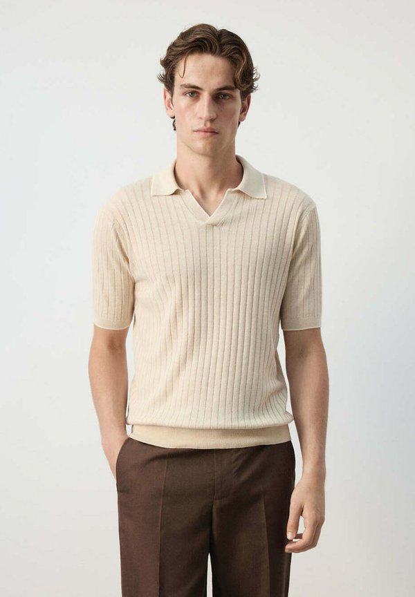 Mango ADULT - Polo shirt - beige