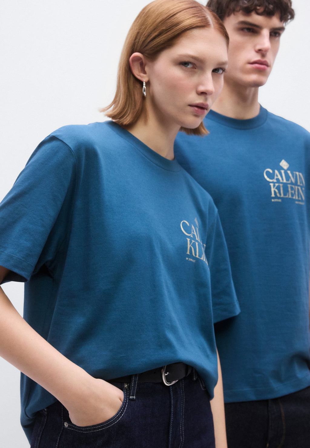 Calvin Klein Jeans 20S ROSES GRAPHIC TEE UNISEX